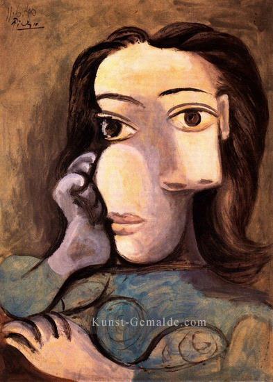 Bust of Woman 5 1940 cubism Pablo Picasso Ölgemälde